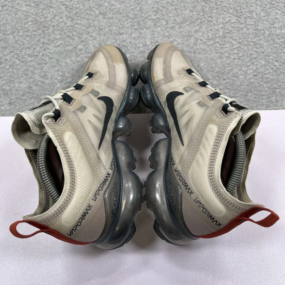 Nike Air Vapormax+ 2019 Shoes Mens 9 Moon Particle Running Sneaker AR6631-200 - Picture 9 of 16